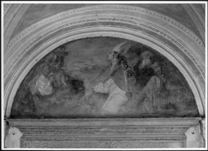S. Benedetto - Lunetta, S. Benedetto Po, Abbazia di S. Benedetto in Polirone, Portale